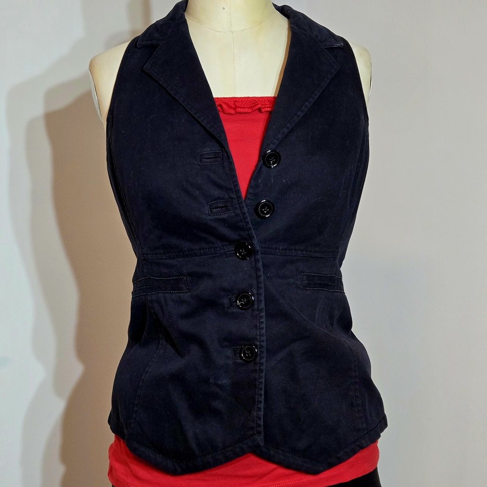 Jacob Black Vest Classic Formal Wear